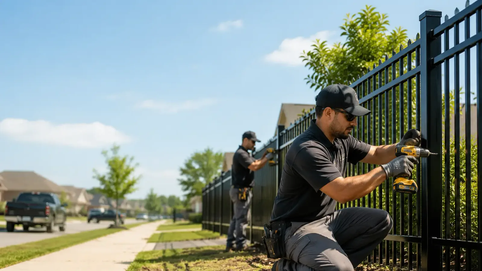 Metal Fence Installation in Whitestown, IN